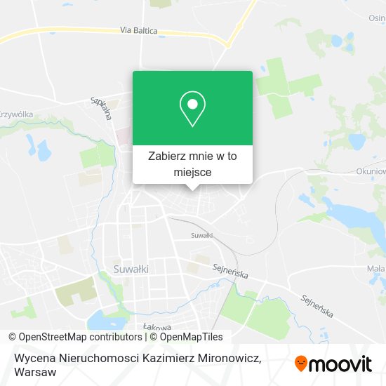 Mapa Wycena Nieruchomosci Kazimierz Mironowicz