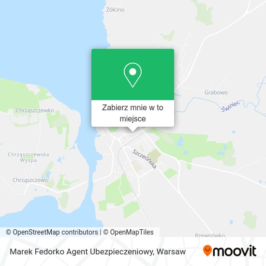 Mapa Marek Fedorko Agent Ubezpieczeniowy