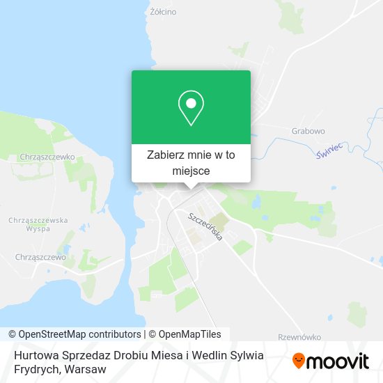 Mapa Hurtowa Sprzedaz Drobiu Miesa i Wedlin Sylwia Frydrych