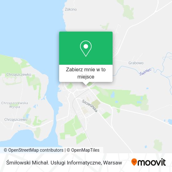 Mapa Śmiłowski Michał. Usługi Informatyczne