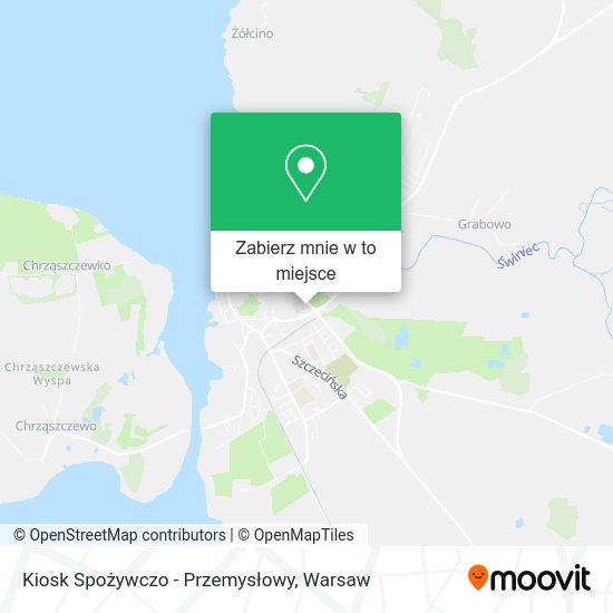 Mapa Kiosk Spożywczo - Przemysłowy