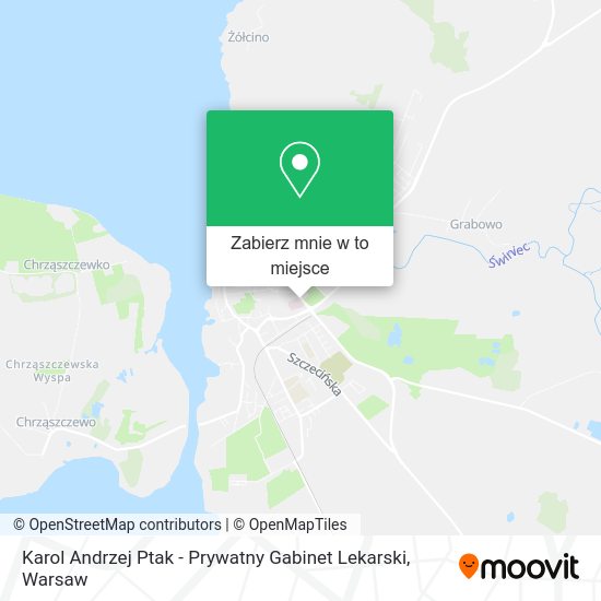 Mapa Karol Andrzej Ptak - Prywatny Gabinet Lekarski