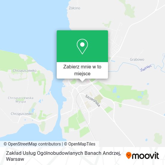 Mapa Zakład Usług Ogólnobudowlanych Banach Andrzej