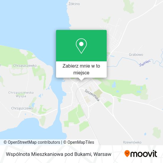 Mapa Wspólnota Mieszkaniowa pod Bukami