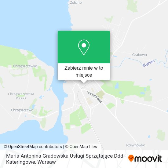 Mapa Maria Antonina Gradowska Usługi Sprzątające Ddd Kateringowe