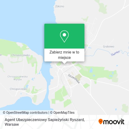 Mapa Agent Ubezpieczeniowy Sapieżyński Ryszard