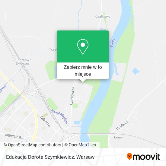 Mapa Edukacja Dorota Szymkiewicz