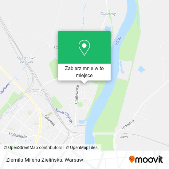 Mapa Ziemila Milena Zielińska