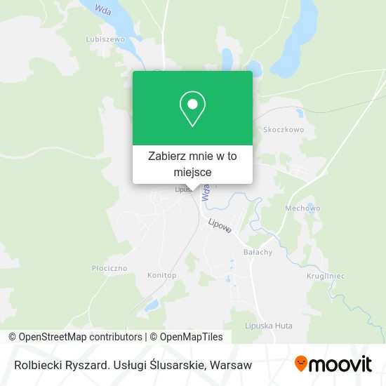 Mapa Rolbiecki Ryszard. Usługi Ślusarskie