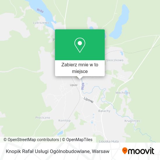 Mapa Knopik Rafał Usługi Ogólnobudowlane