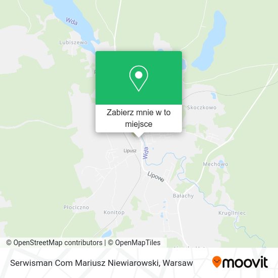 Mapa Serwisman Com Mariusz Niewiarowski