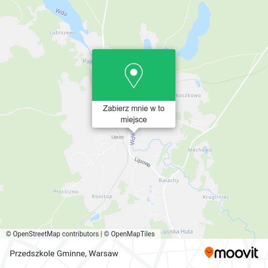 Mapa Przedszkole Gminne