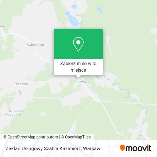 Mapa Zakład Usługowy Szabla Kazimierz