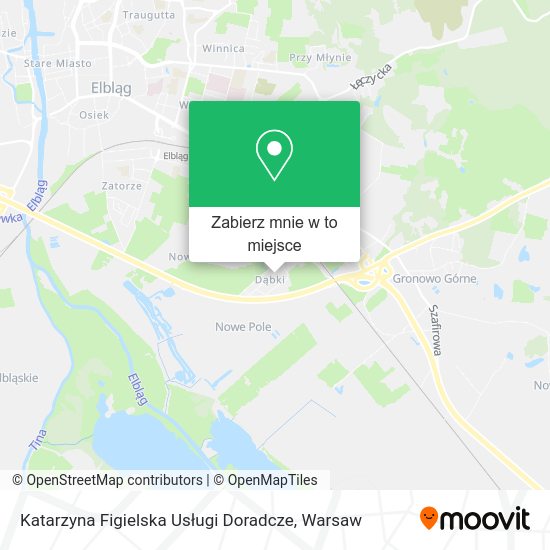 Mapa Katarzyna Figielska Usługi Doradcze