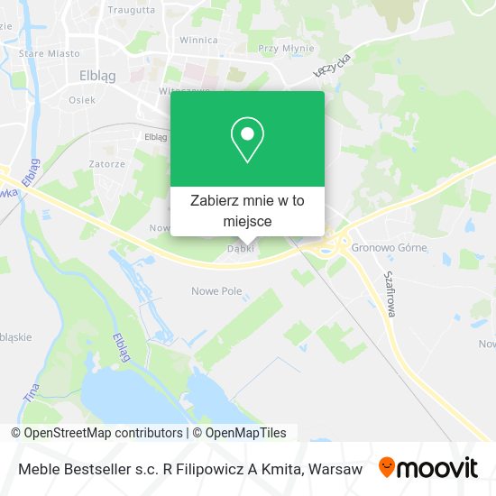 Mapa Meble Bestseller s.c. R Filipowicz A Kmita