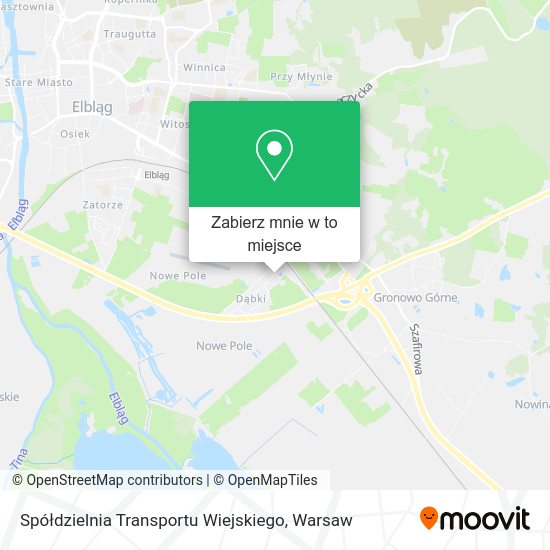 Mapa Spółdzielnia Transportu Wiejskiego