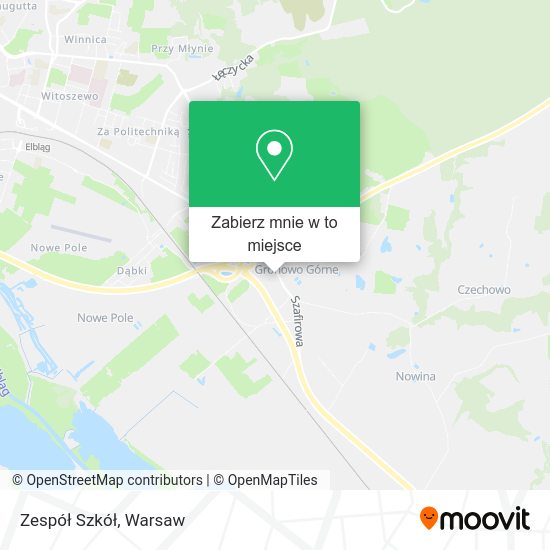 Mapa Zespół Szkół