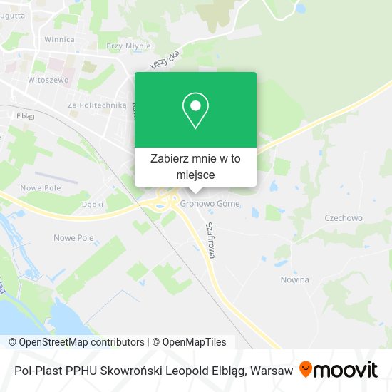 Mapa Pol-Plast PPHU Skowroński Leopold Elbląg