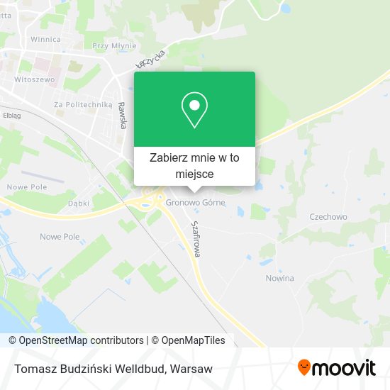 Mapa Tomasz Budziński Welldbud