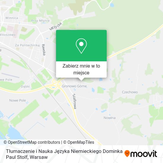 Mapa Tłumaczenie i Nauka Języka Niemieckiego Dominka Paul Stolf