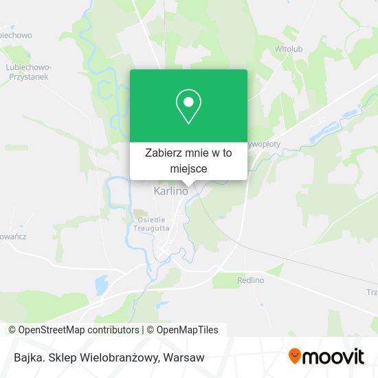 Mapa Bajka. Sklep Wielobranżowy