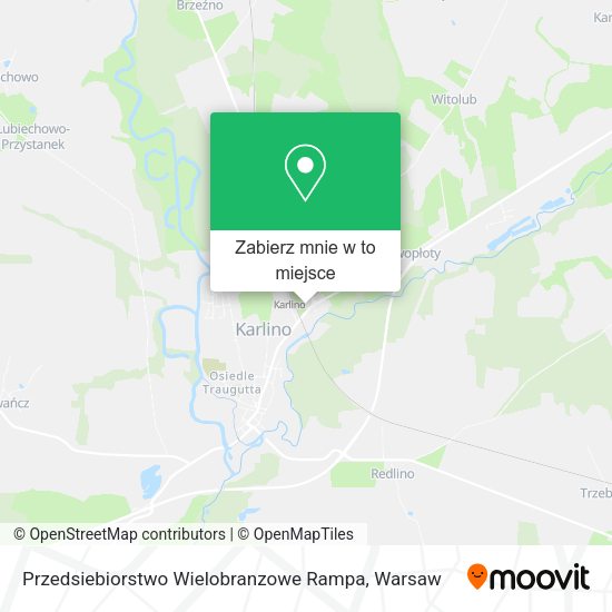 Mapa Przedsiebiorstwo Wielobranzowe Rampa