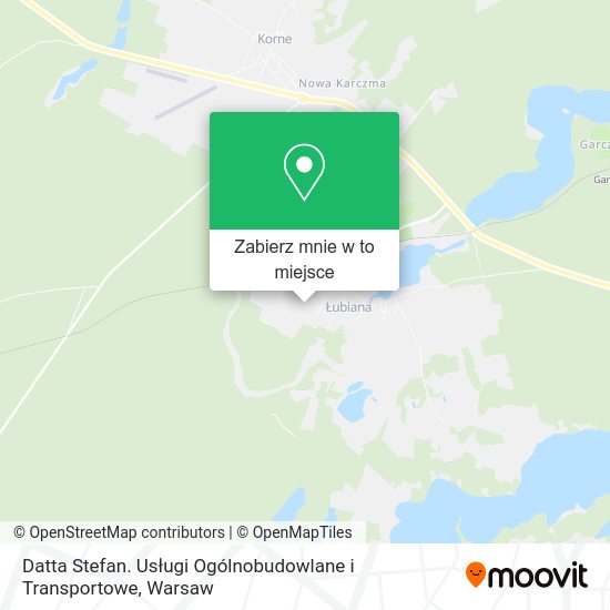 Mapa Datta Stefan. Usługi Ogólnobudowlane i Transportowe