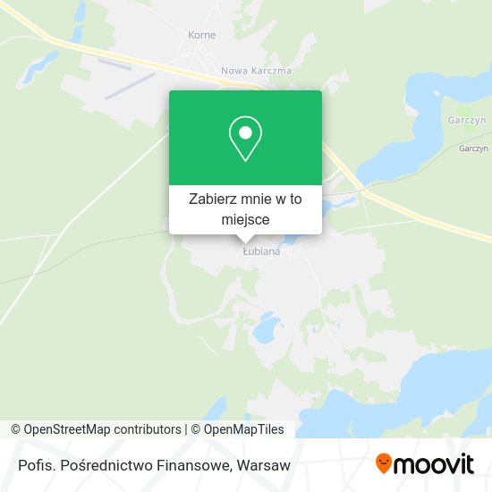 Mapa Pofis. Pośrednictwo Finansowe