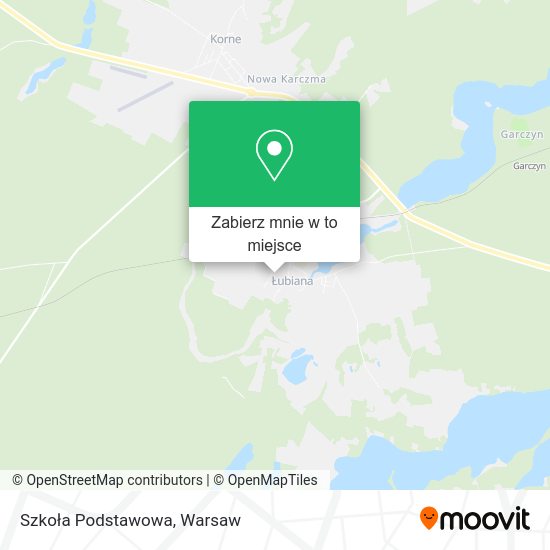 Mapa Szkoła Podstawowa