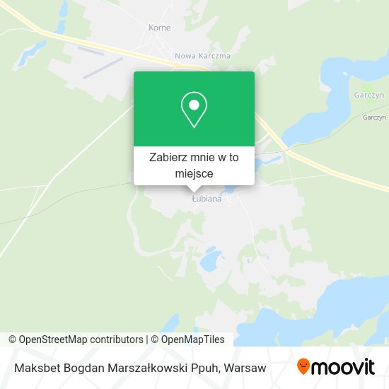 Mapa Maksbet Bogdan Marszałkowski Ppuh