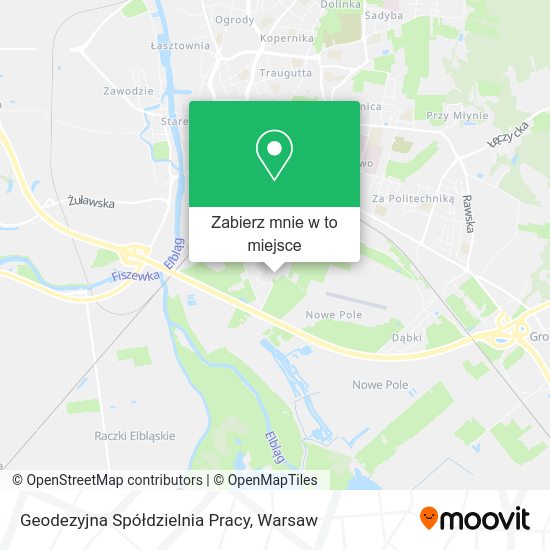 Mapa Geodezyjna Spółdzielnia Pracy