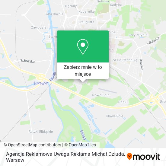 Mapa Agencja Reklamowa Uwaga Reklama Michał Dziuda