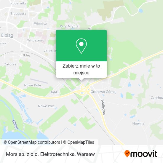 Mapa Mors sp. z o.o. Elektrotechnika