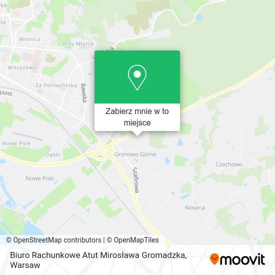 Mapa Biuro Rachunkowe Atut Mirosława Gromadzka