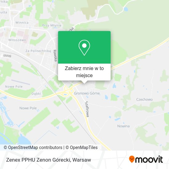 Mapa Zenex PPHU Zenon Górecki