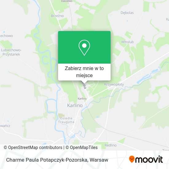 Mapa Charme Paula Potapczyk-Pozorska