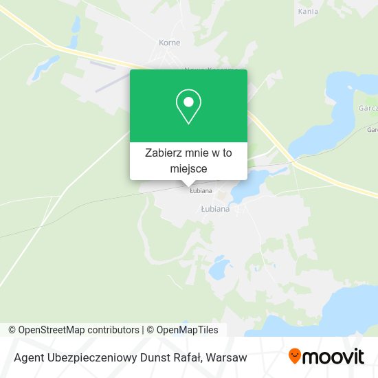 Mapa Agent Ubezpieczeniowy Dunst Rafał