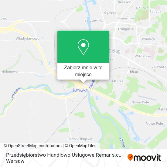 Mapa Przedsiębiorstwo Handlowo Usługowe Remar s.c.