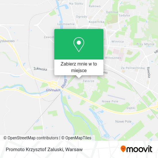 Mapa Promoto Krzysztof Zaluski