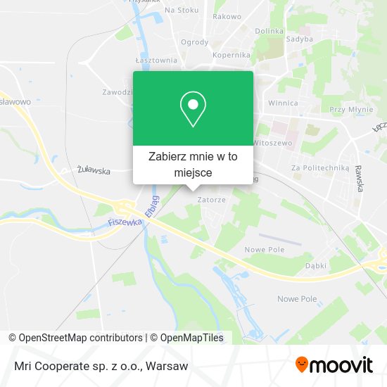 Mapa Mri Cooperate sp. z o.o.