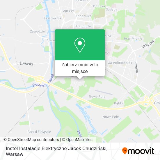 Mapa Instel Instalacje Elektryczne Jacek Chudziński