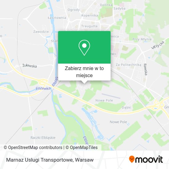 Mapa Marnaz Uslugi Transportowe