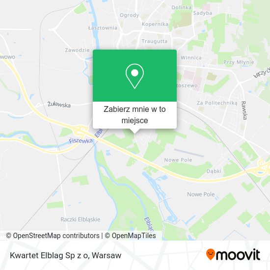 Mapa Kwartet Elblag Sp z o