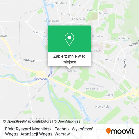 Mapa Efekt Ryszard Mechliński. Techniki Wykończeń Wnętrz, Aranżacji Wnętrz