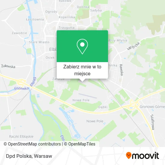 Mapa Dpd Polska