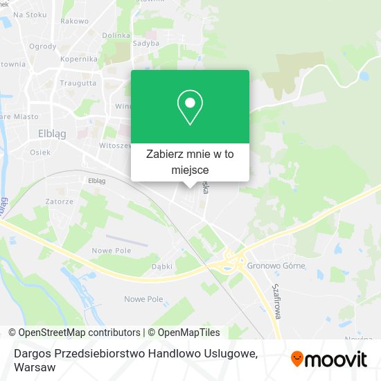 Mapa Dargos Przedsiebiorstwo Handlowo Uslugowe