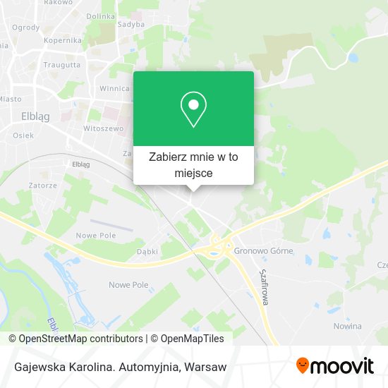 Mapa Gajewska Karolina. Automyjnia