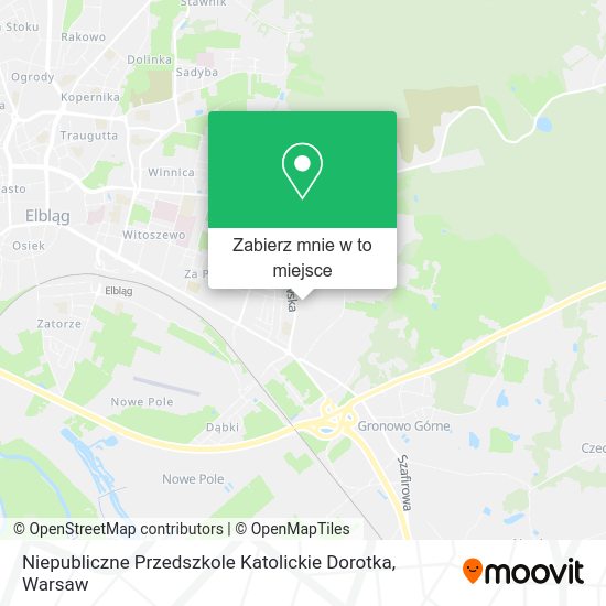 Mapa Niepubliczne Przedszkole Katolickie Dorotka