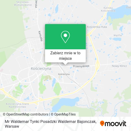 Mapa Mr Waldemar Tynki Posadzki Waldemar Bajonczak