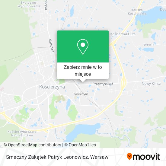 Mapa Smaczny Zakątek Patryk Leonowicz